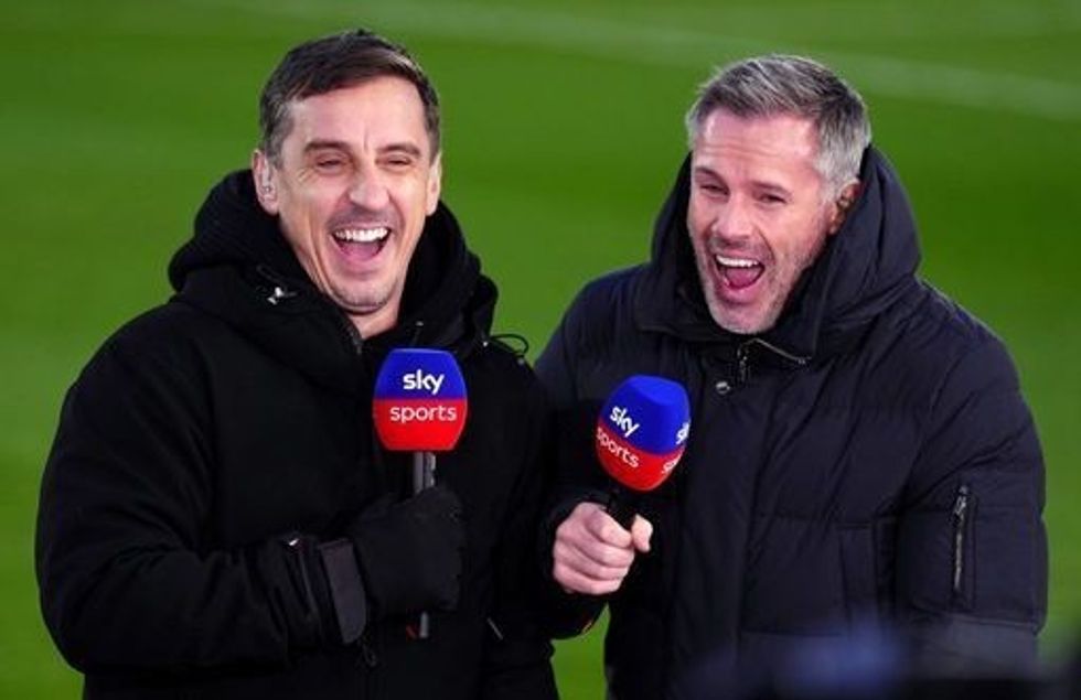 Gary Neville Jamie Carragher