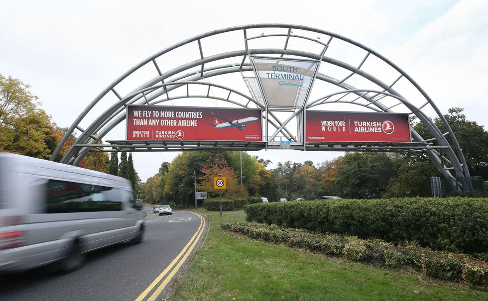 Gatwick Airport entrance