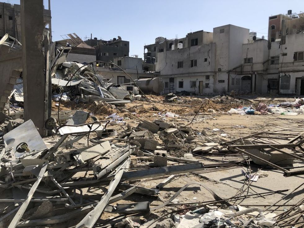 Gaza destruction