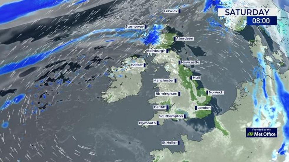 UK weather: Cloudy but dry for many