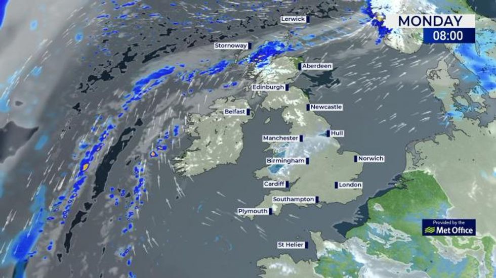 UK Weather: Cold, dry and cloudy for most