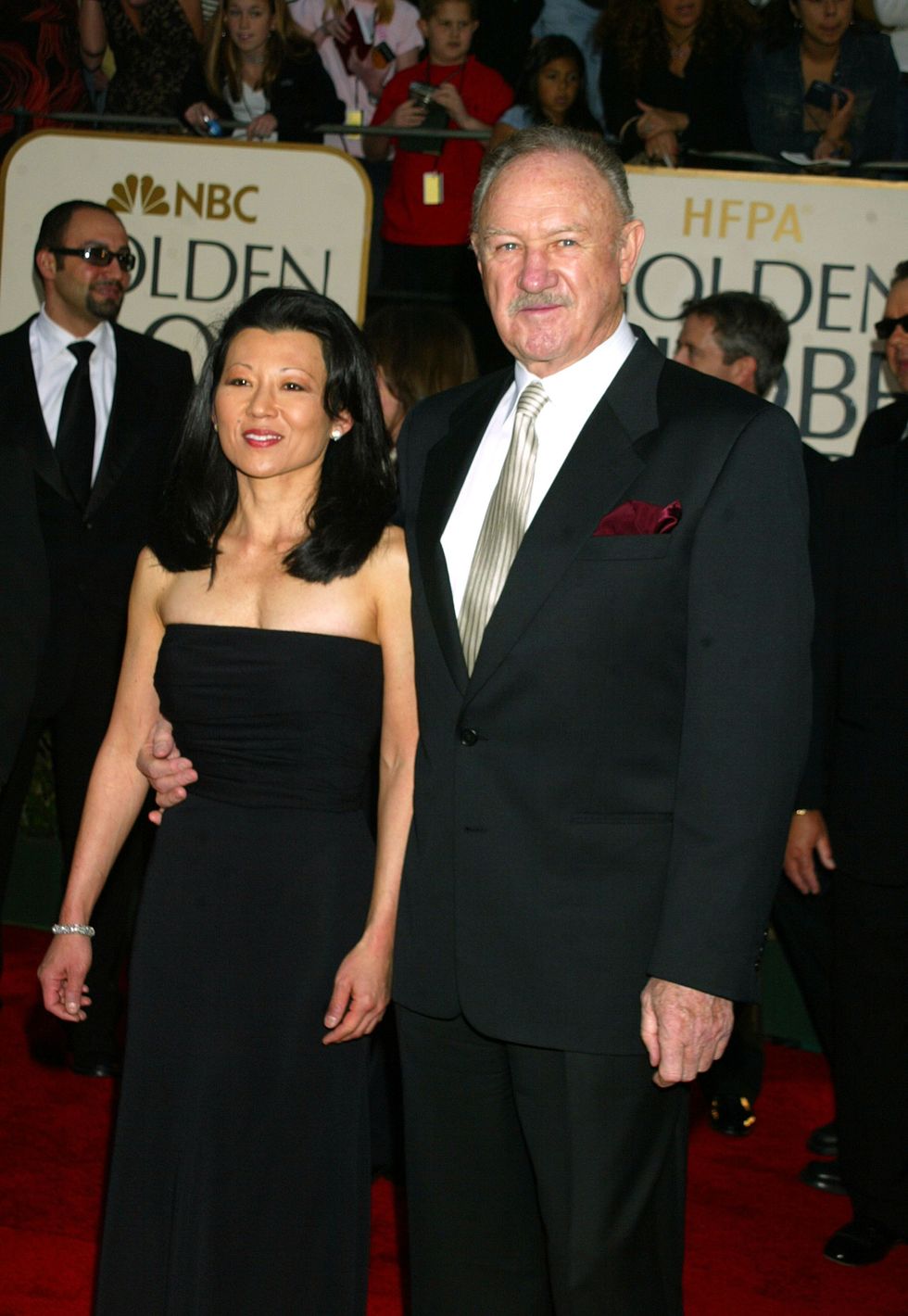 Gene Hackman and Betsy Arakawa