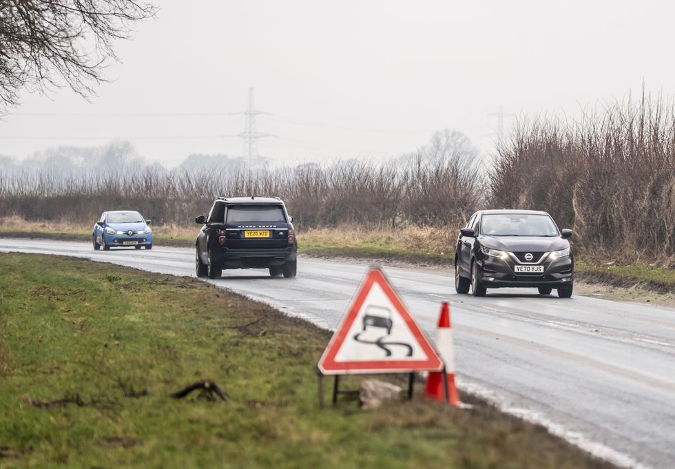 General view of the A19 near Bagby in North Yorkshire