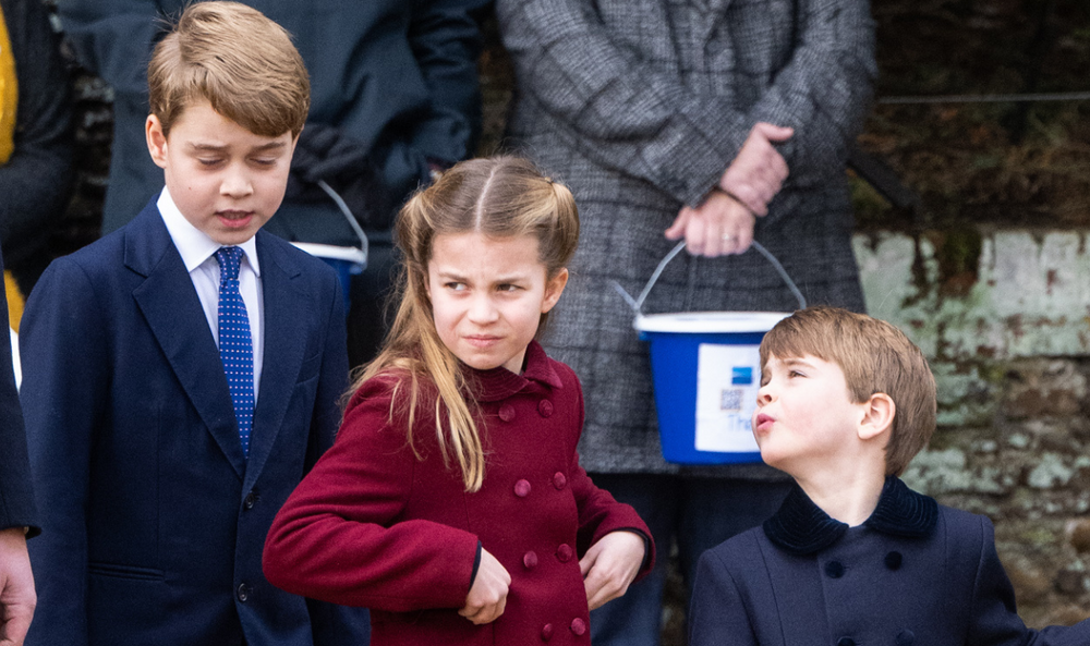 George, Charlotte and Louis