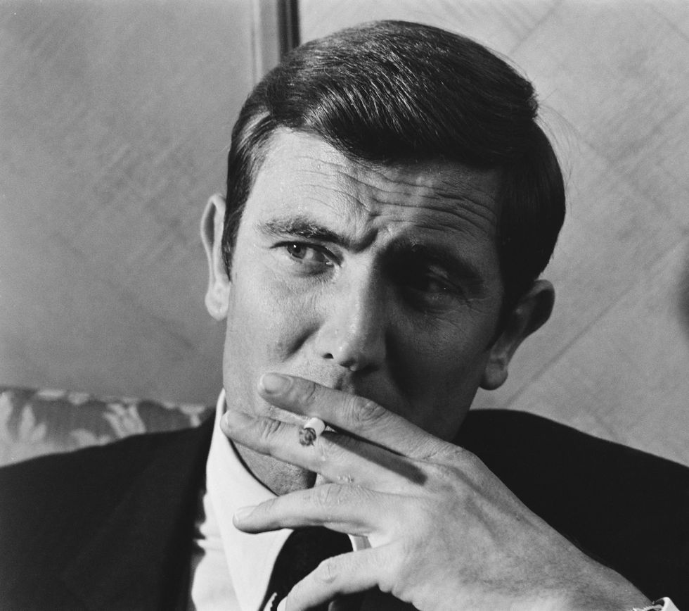 George Lazenby as James Bond