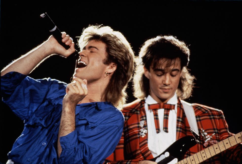 George Michael and Andrew Ridgeley