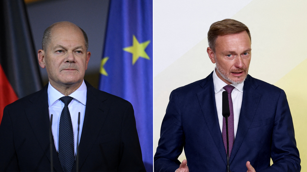 German Chancellor Olaf Scholz/Finance Minister Christian Lindner