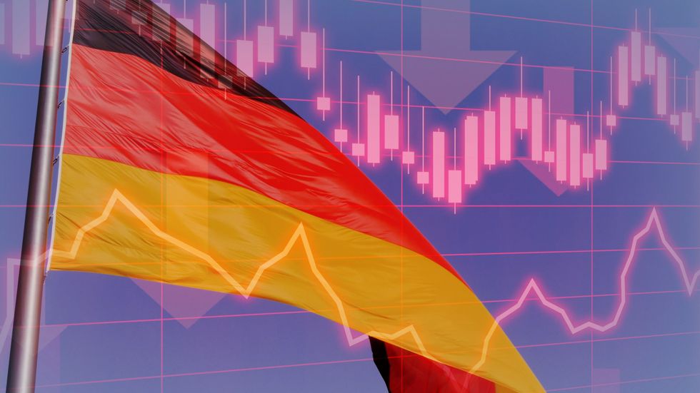 Germany and economy falling