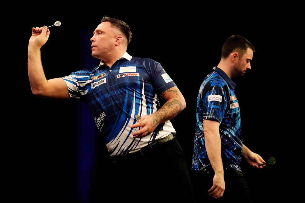 Gerwyn Price hit back at the crowd