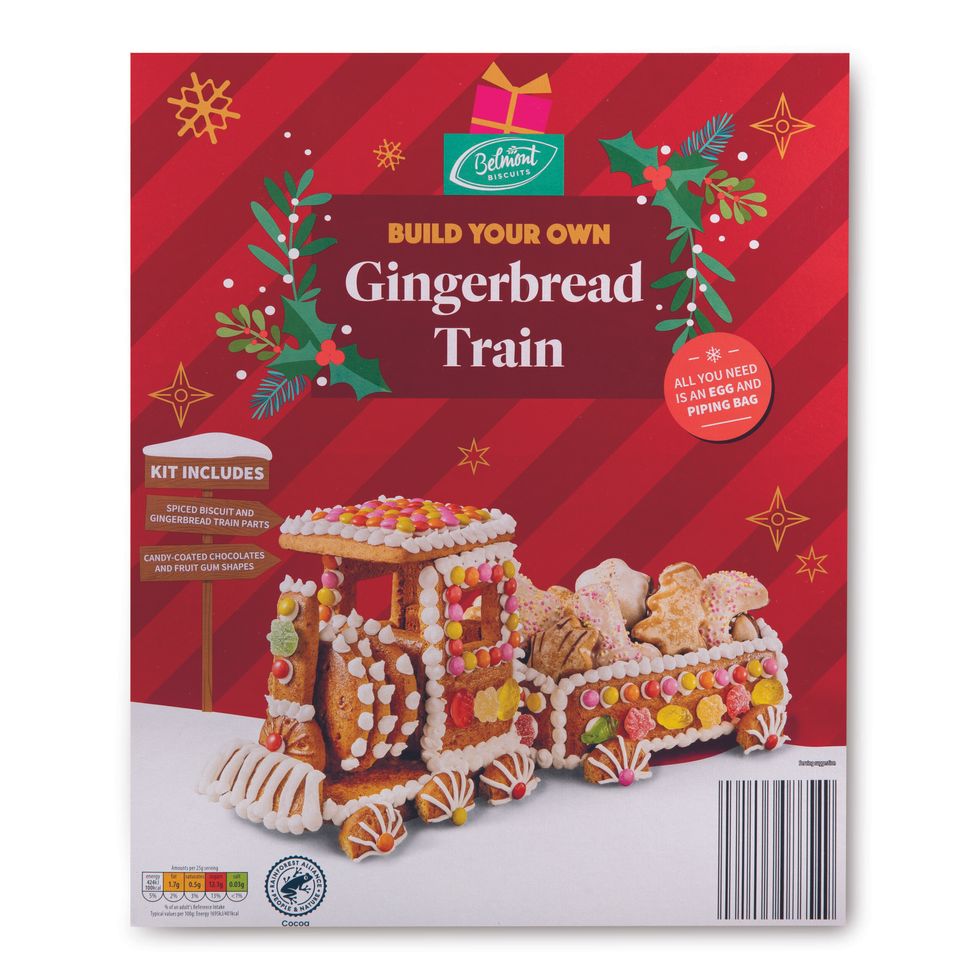 Gingerbread train