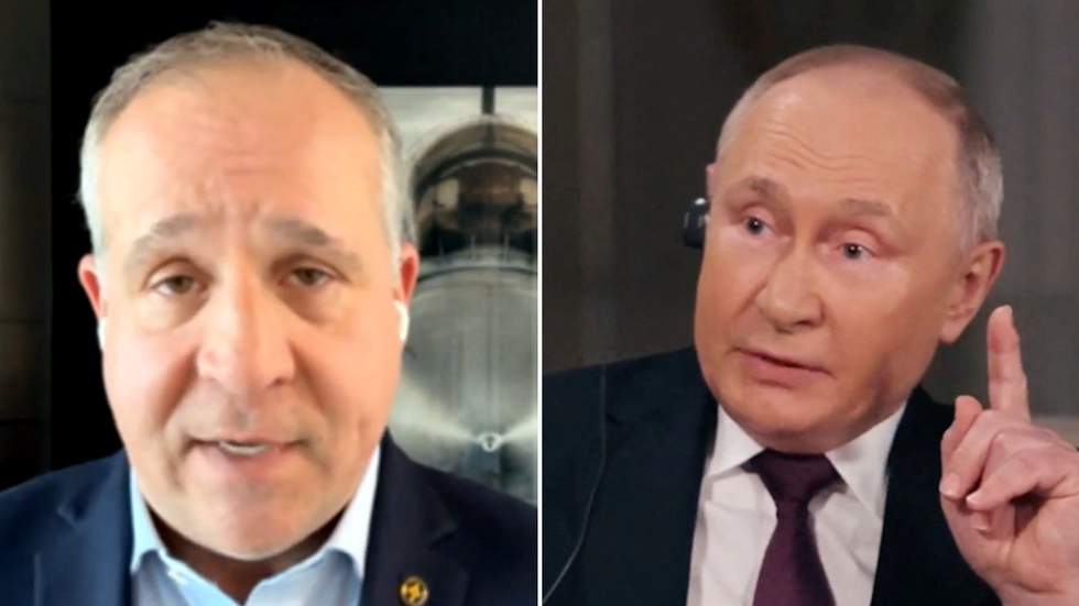 Glenn Ignazio and Vladimir Putin