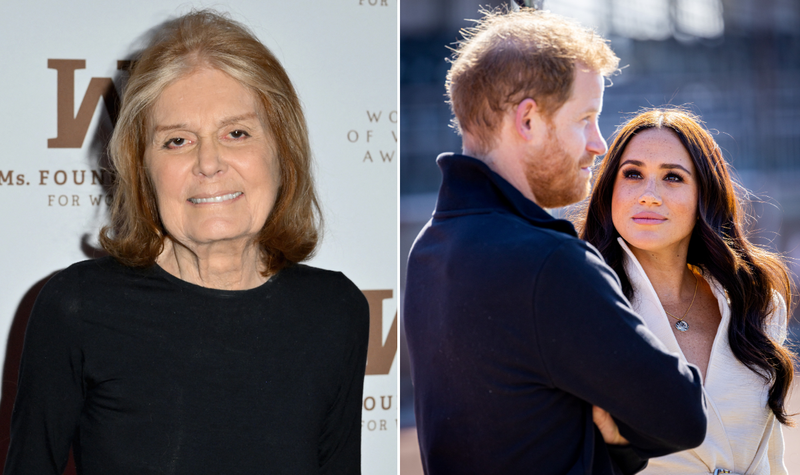 Gloria Steinem, Meghan Markle and Prince Harry