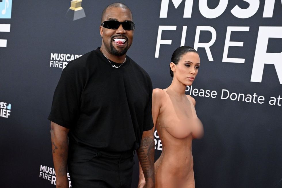 Grammys 2025: Bianca Censori and Kanye West