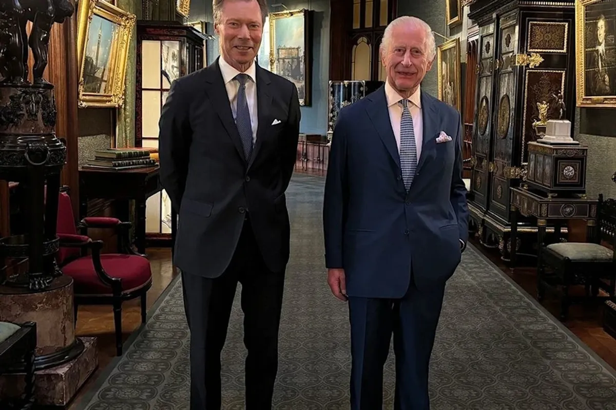 Grand Duke Henri and King Charles