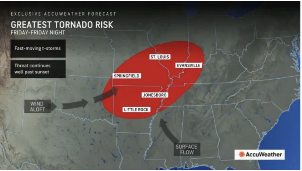 Greater tornado risk