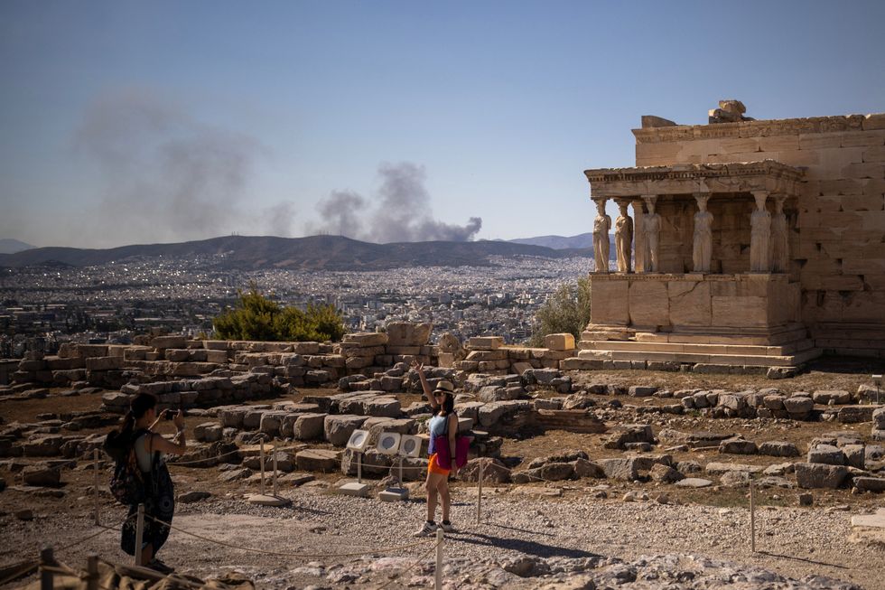 Greece wildfires