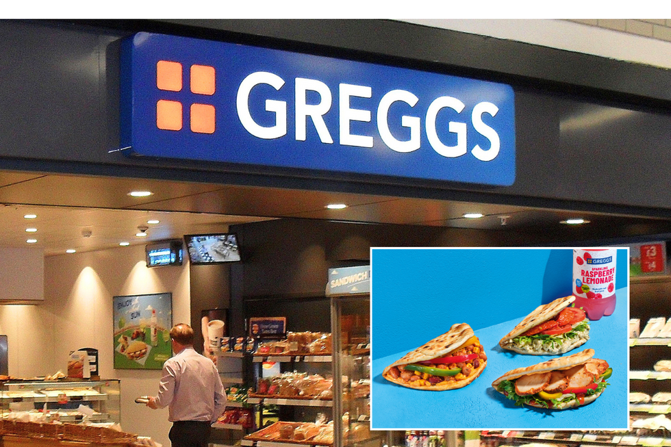 Greggs store / flatbreads 