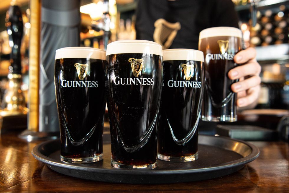 Guinness guzzlers faced a shortage last month