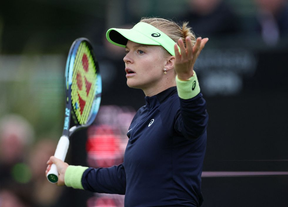 Harriet Dart vented to the referee