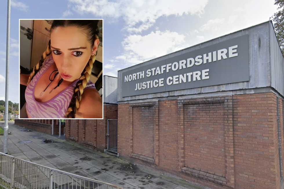 Harrison appeared at North Staffordshire Justice Centre