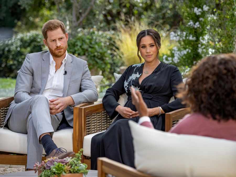 Harry and Meghan interviewed by Oprah Winfrey