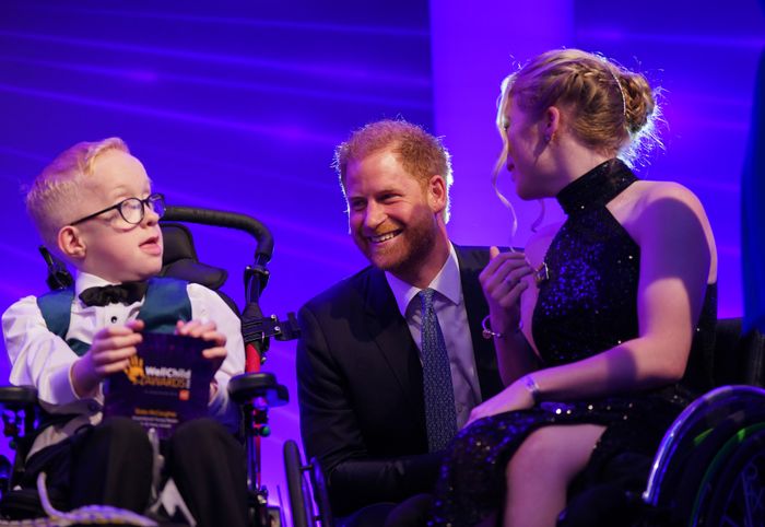 Harry at WellChild Awards