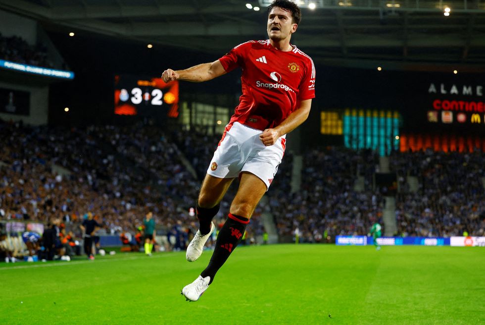 Harry Maguire Man Utd Porto