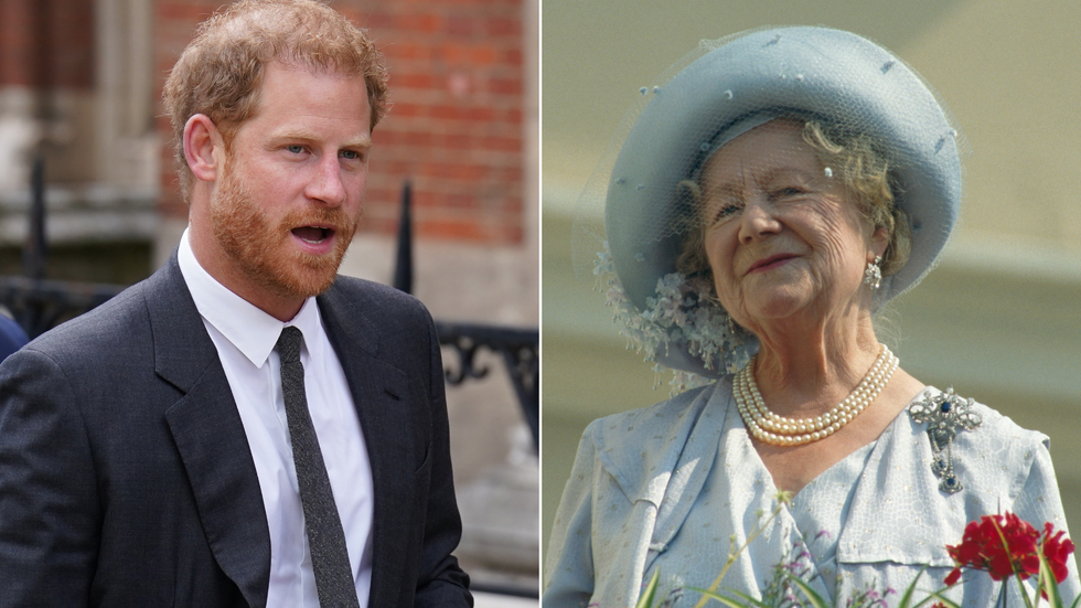 Harry/Queen Mother