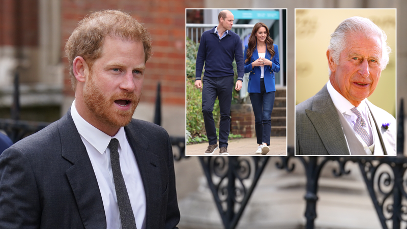 Harry/William and Kate/Charles