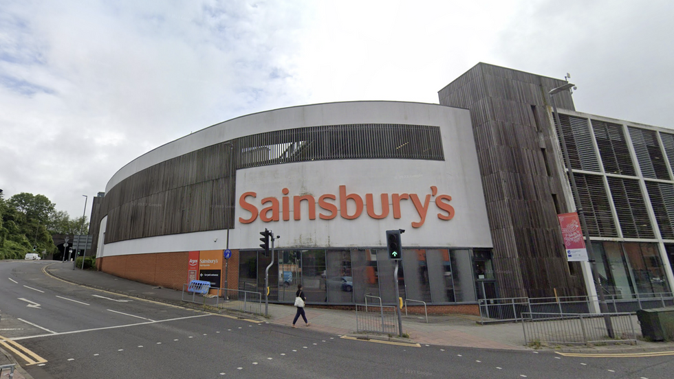 He was parked in the Sainsbury\u2019s Dovecot car park in the Buckinghamshire town in January this year