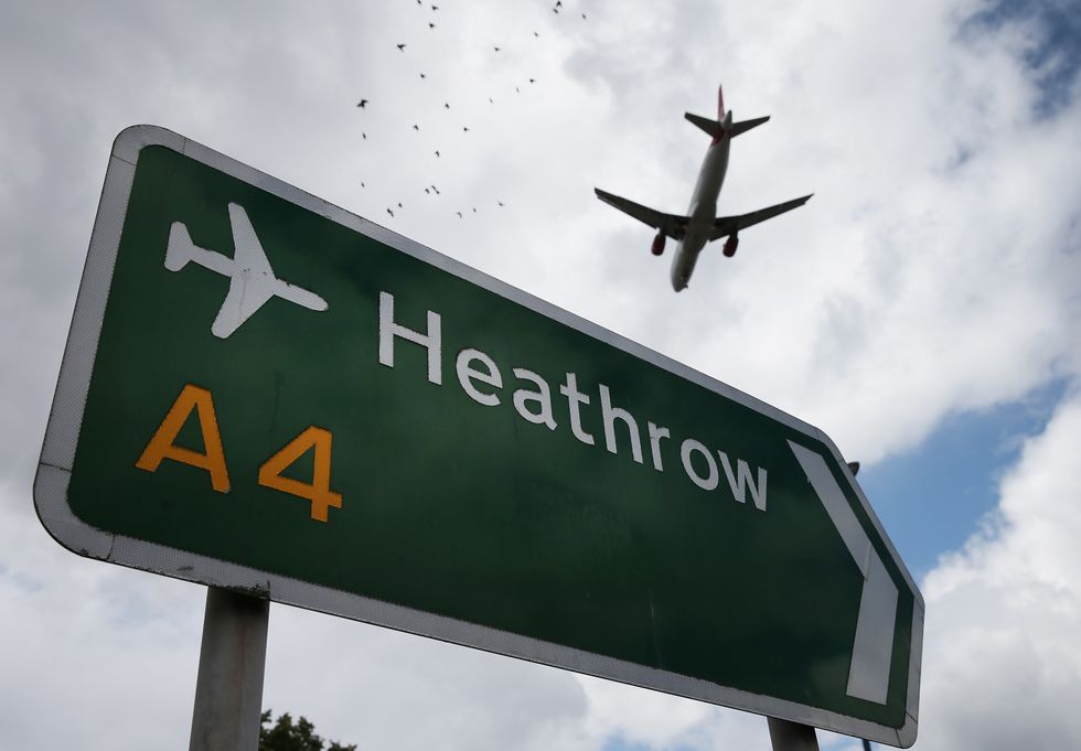 Heathrow Airport sign