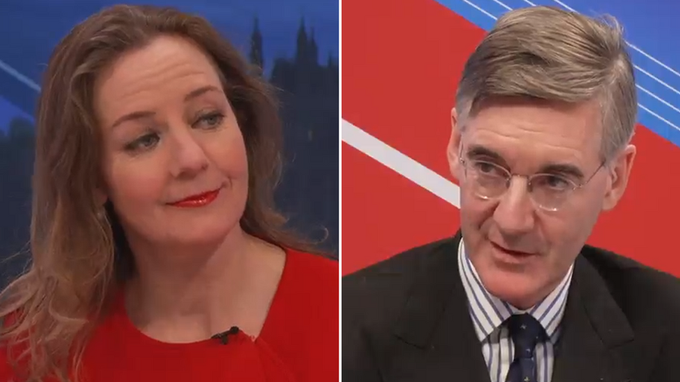 Helena Rees-Mogg and Jacob Rees-Mogg