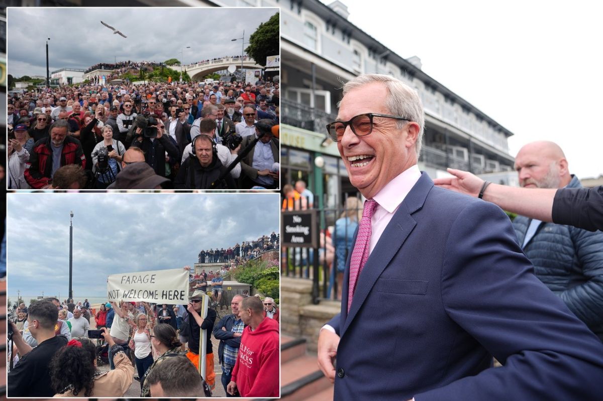 He’s going to walk it!’ Immigration driving support for Farage as Clacton voters warn UK reaching ‘bursting point’