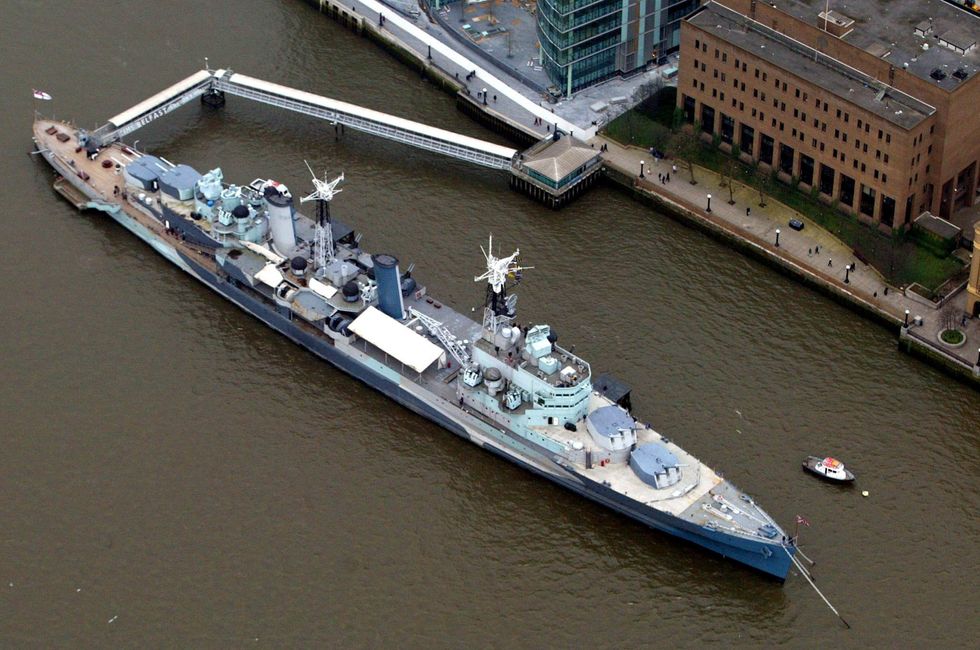 HMS Belfast will host a street party\u200b