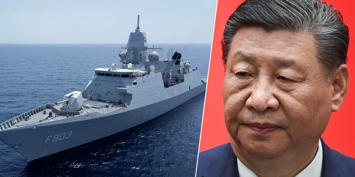 China accused of creating 'dangerous situation' after harassing Dutch warship with fighter jet