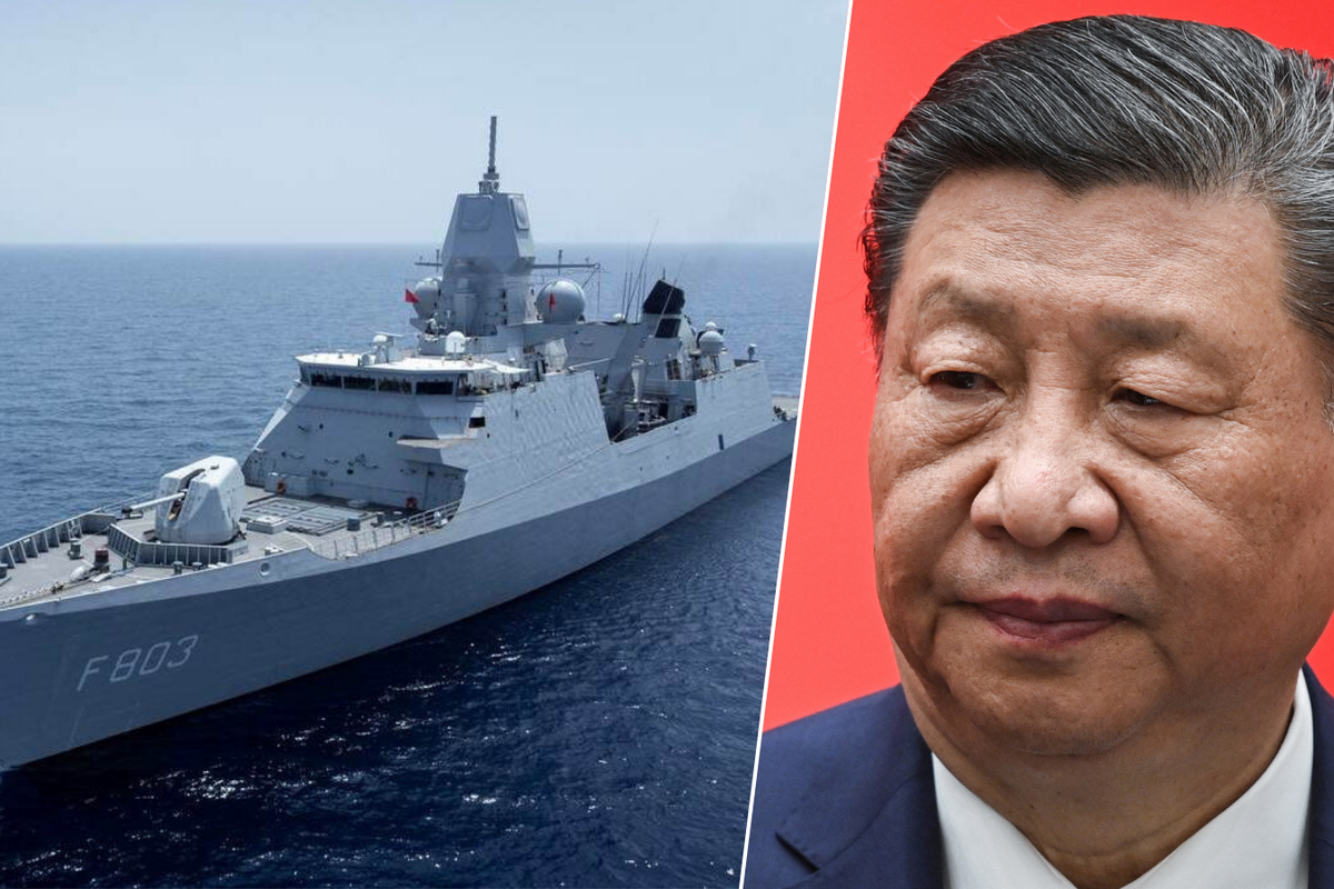 HNLMS Tromp/Xi Jinping