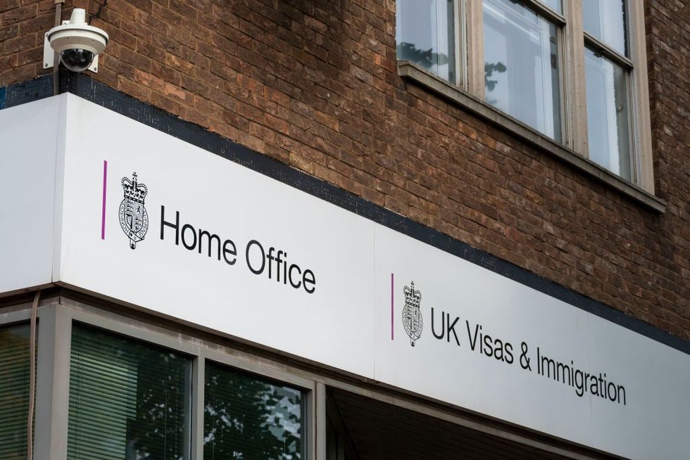 Home Office sign