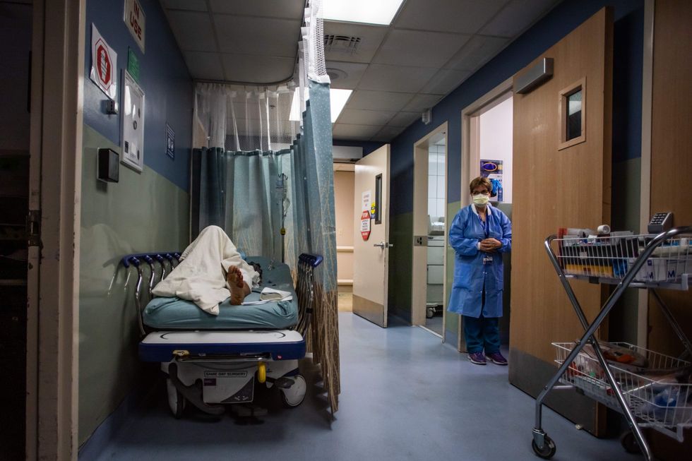 Hospital corridor