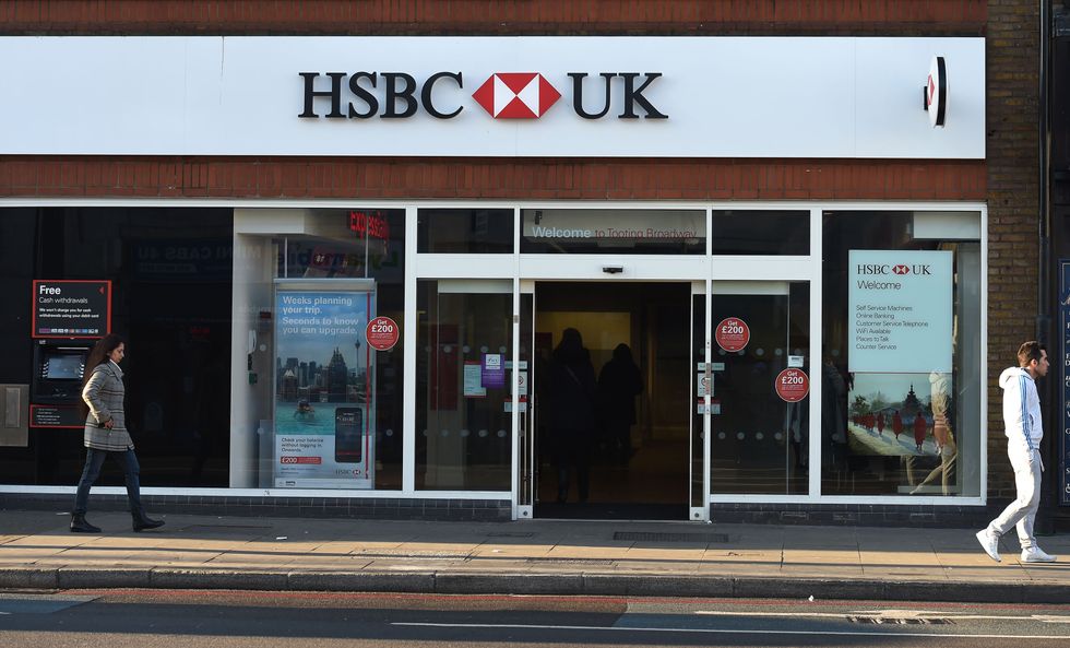 HSBC UK bank branch in pictures