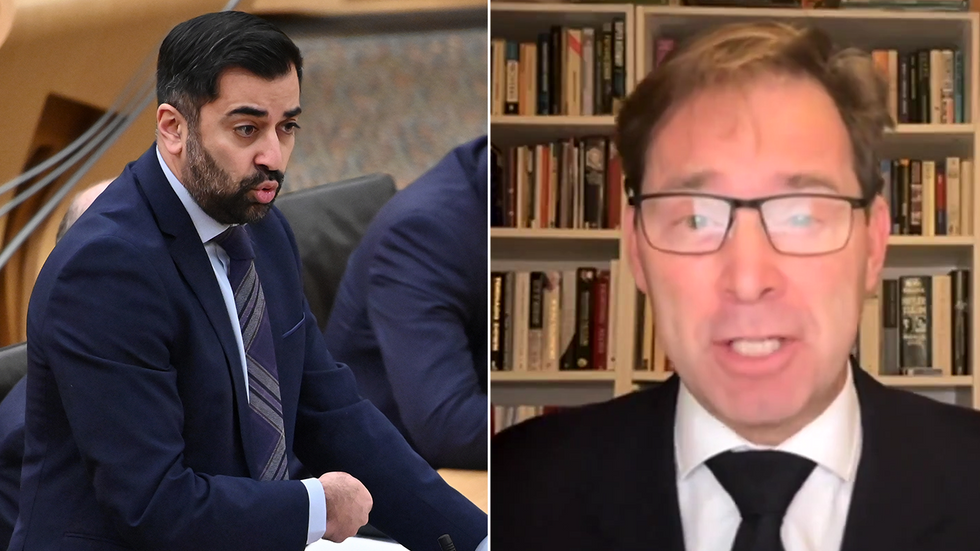 Humza Yousaf and Tobias Ellwood