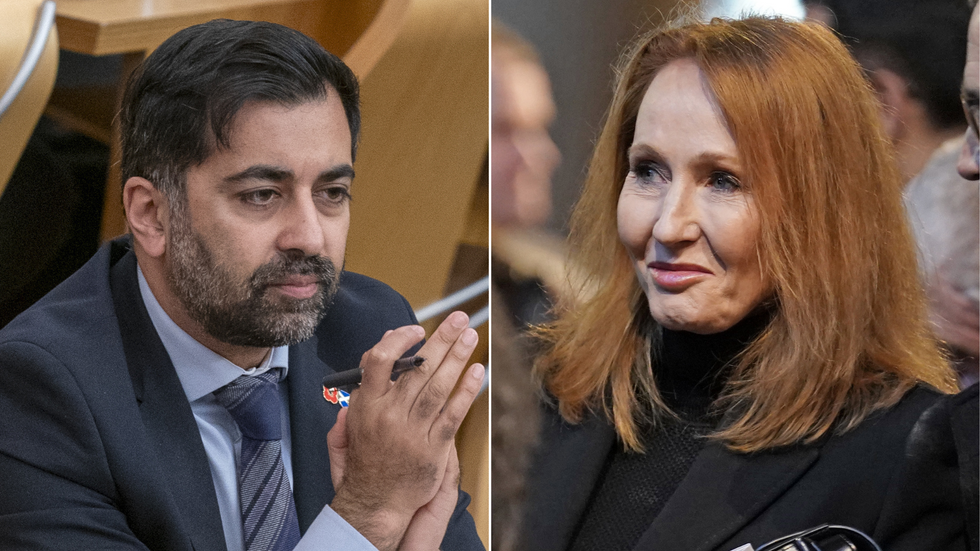 Humza Yousaf/JK Rowling