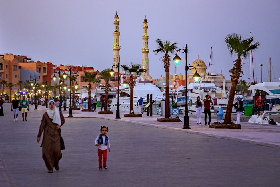 Hurghada, a Red Sea resort in Egypt