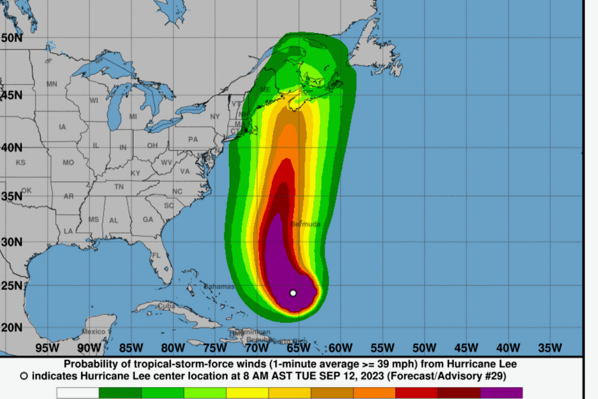 US weather Hurricane Lee reawakens for 115mph east coast onslaught