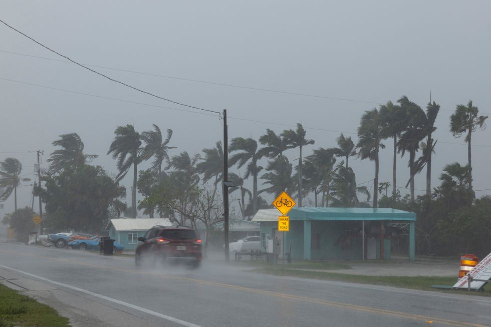 Hurricane Milton approaches Fort Myers, Florida