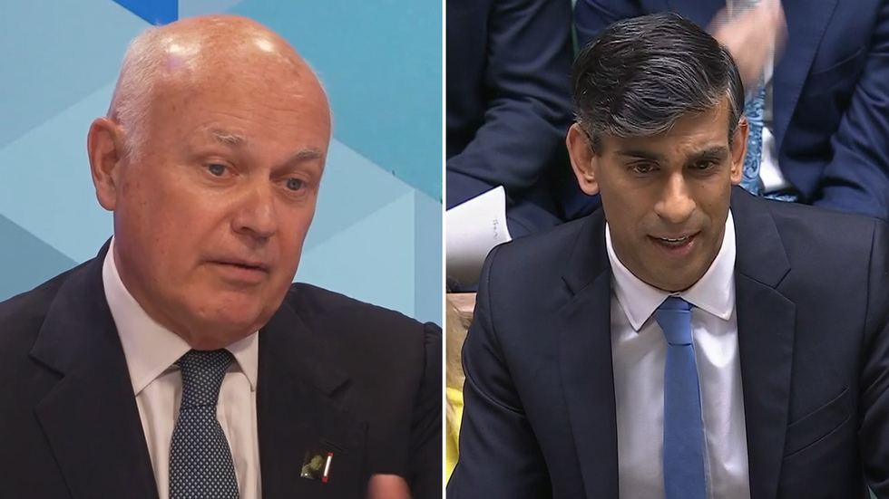 Iain Duncan Smith and Rishi Sunak