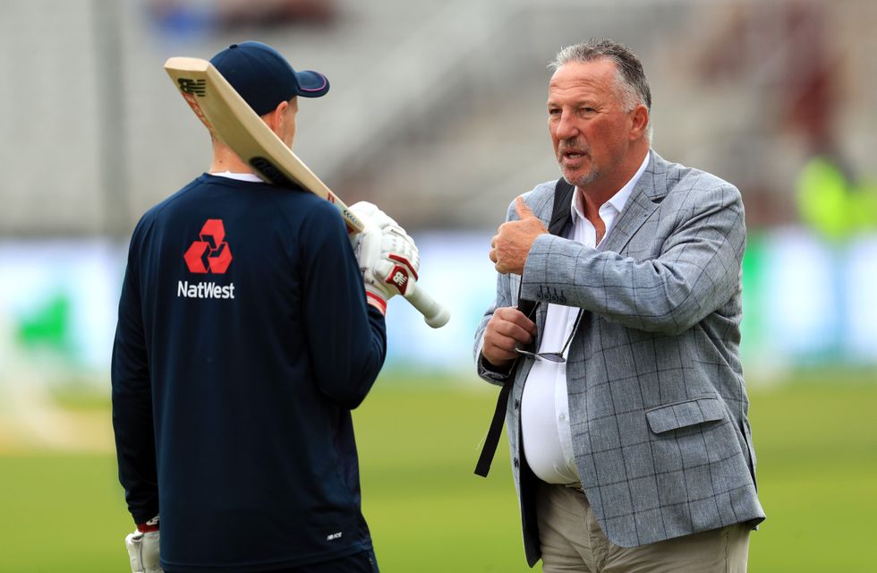 Ian Botham was left with nasty bruising