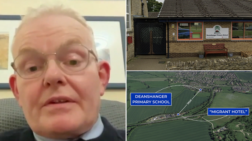 Ian McCord and Deanshanger Primary School