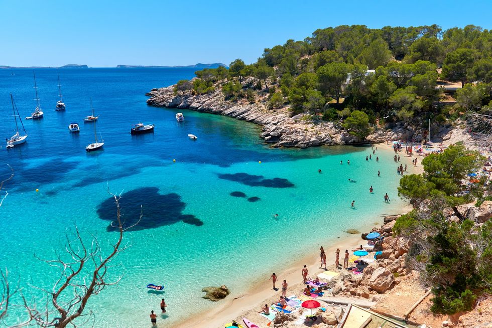 Ibiza beach