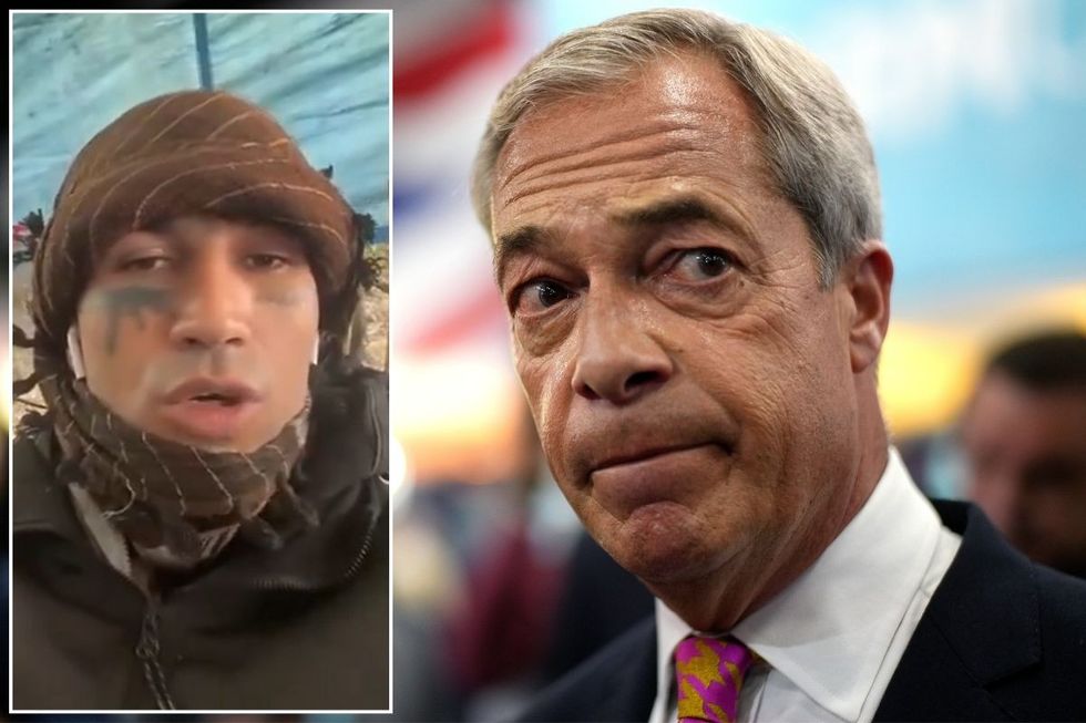 'Illegal immigrant' who 'threatened' Farage arrives in UK and demands meeting with Reform UK leader