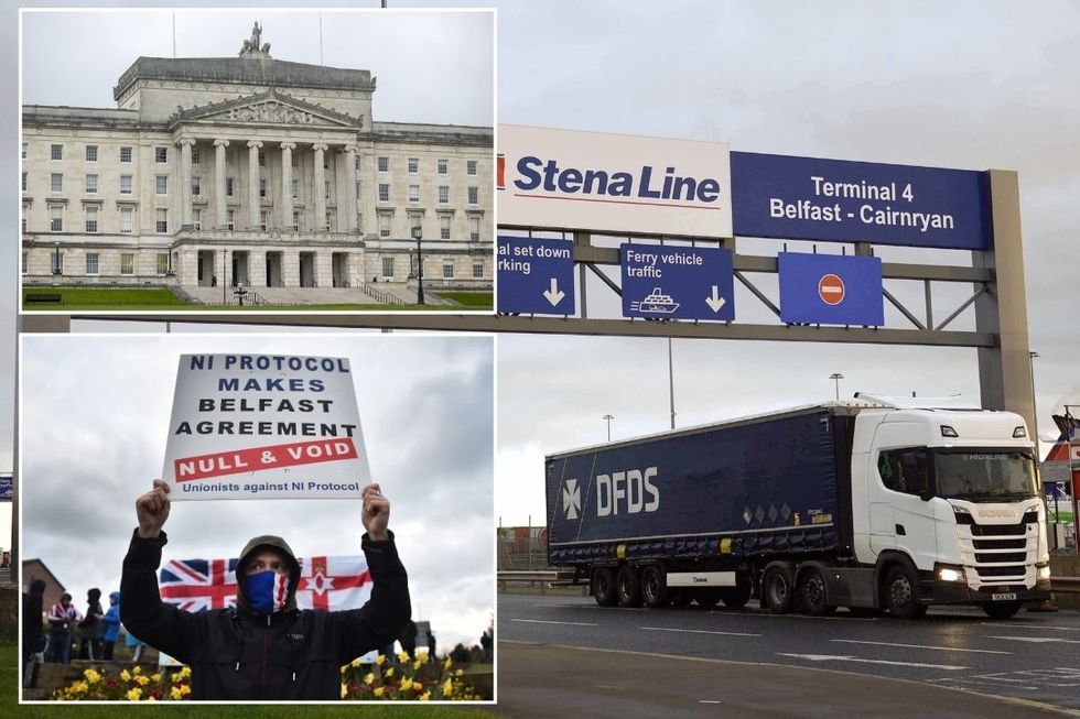 'Illusion of democracy!' Unionists fume after 'rigged vote' sees Stormont extend hated Brexit trade agreement